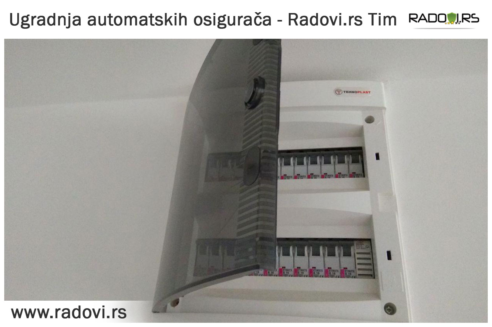 Ugradnja automatskih osigurača Beograd - Električar Beograd Tim - Radovi.rs