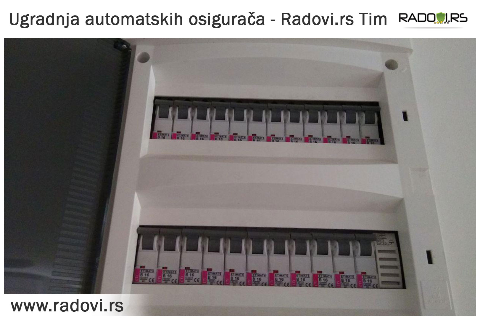Ugradnja automatskih osigurača Beograd - Električar Beograd Tim - Radovi.rs