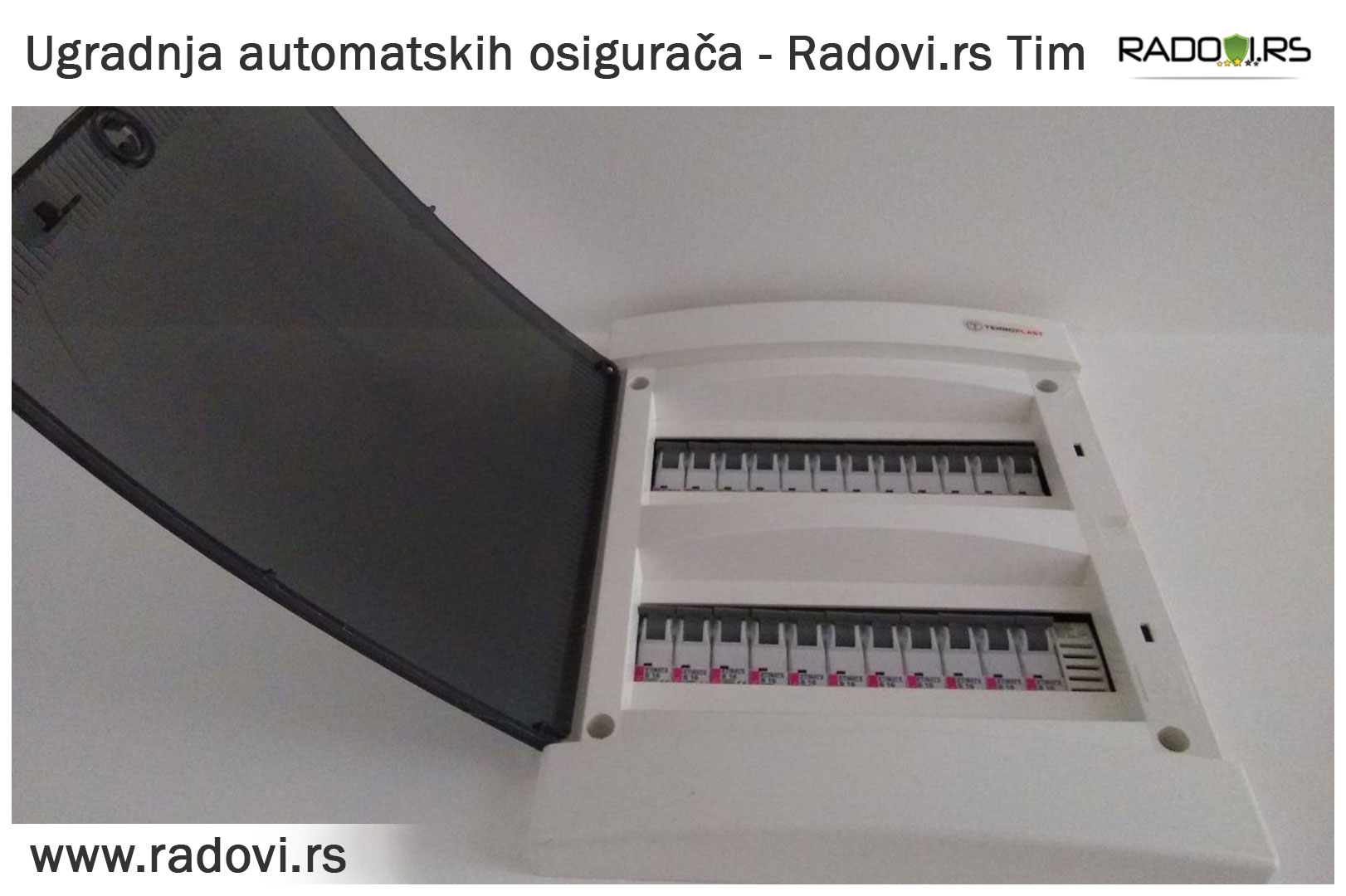 Ugradnja automatskih osigurača Beograd - Električar Beograd Tim - Radovi.rs