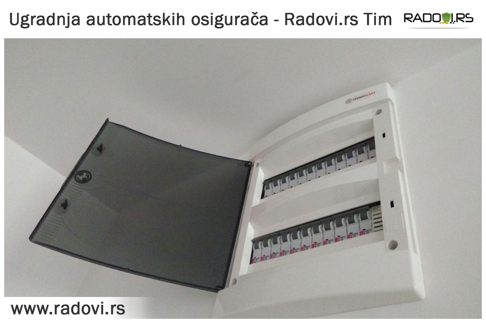 Ugradnja automatskih osigurača Beograd - Električar Beograd Tim - Radovi.rs