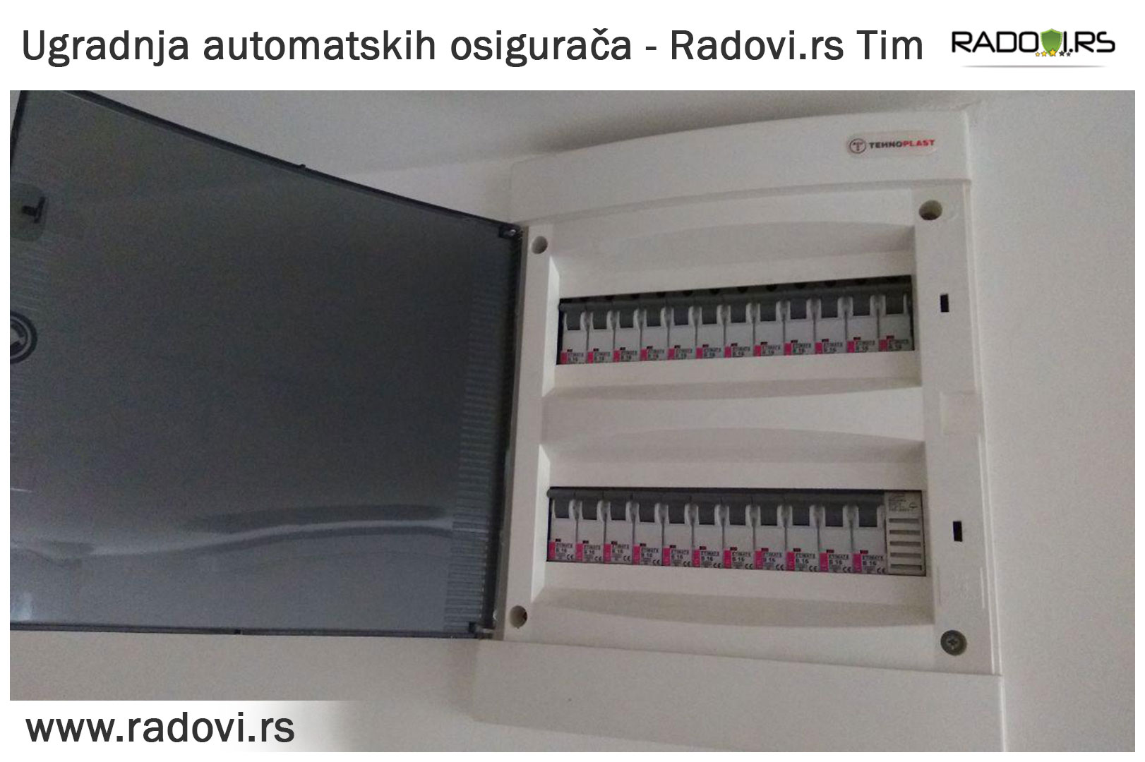 Ugradnja automatskih osigurača Beograd - Električar Beograd Tim - Radovi.rs