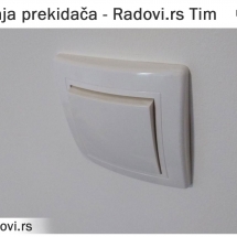 Ugradnja prekidača Beograd - Električar Beograd Tim