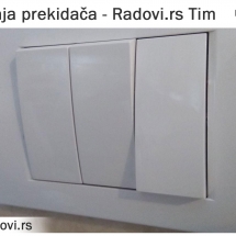 Ugradnja prekidača Beograd - Električar Beograd Tim