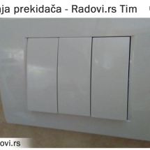 Ugradnja prekidača Beograd - Električar Beograd Tim