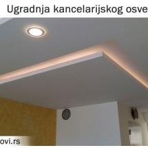Ugradnja kancelarijskog -osvetljenja Beograd - Električar Beograd Tim