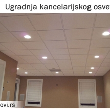 Ugradnja kancelarijskog -osvetljenja Beograd - Električar Beograd Tim