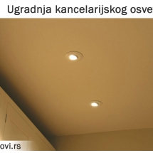 Ugradnja kancelarijskog -osvetljenja Beograd - Električar Beograd Tim