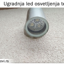 Ugradnja led osvetljenja terase Beograd - Električar Beograd Tim