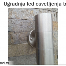 Ugradnja led osvetljenja terase Beograd - Električar Beograd Tim