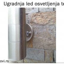 Ugradnja led osvetljenja terase Beograd - Električar Beograd Tim