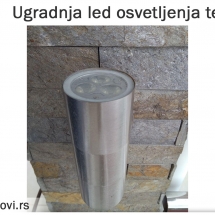 Ugradnja led osvetljenja terase Beograd - Električar Beograd Tim