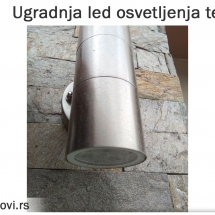 Ugradnja led osvetljenja terase Beograd - Električar Beograd Tim