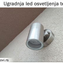 Ugradnja led osvetljenja terase Beograd - Električar Beograd Tim