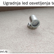 Ugradnja led osvetljenja terase Beograd - Električar Beograd Tim