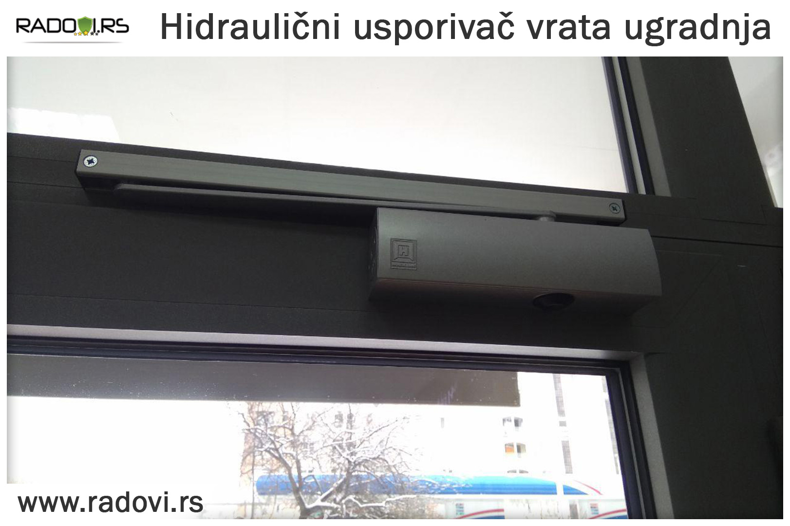 Hidraulični usporivač vrata ugradnja - Radovi.rs