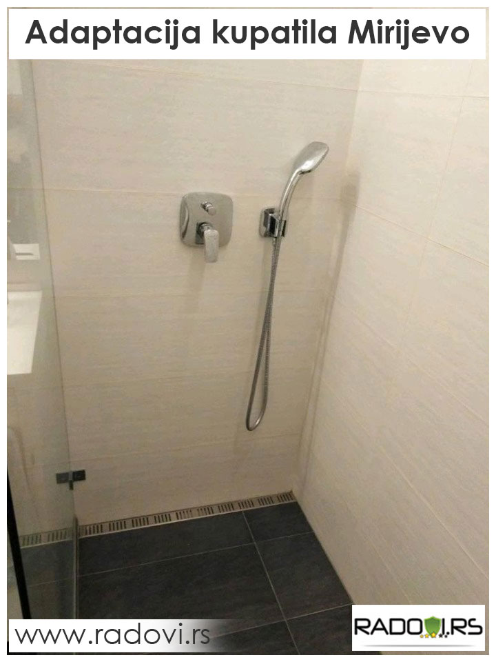 Adaptacija kupatila Mirijevo - Radovi.rs Tim